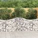 Maison Exclusive - Geknoopte gaasbakken, 13 stuks, 200x50x80/100 cm, verzinkt staal