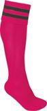 PROACT® Sportsokken Met Contraststrepen PA015 - Sporty Pink / Dark Grey - 47/50 EU