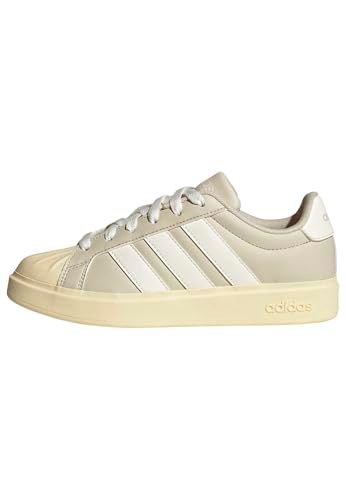 adidas Streettalk Shoes Junior schoenen, uniseks, kinderen, Aluminium/Core Wit/Ftwr Wit, 36 EU