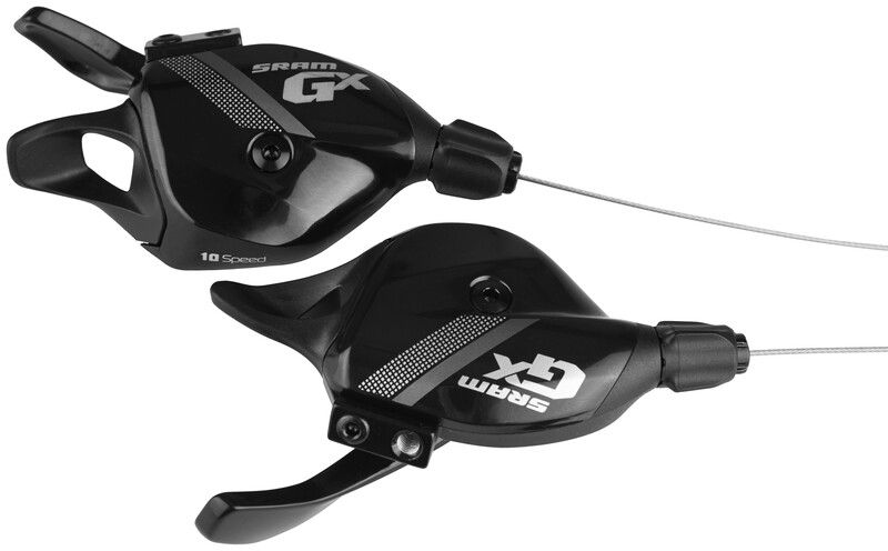 SRAM GX Shifter - Rechts - 10 Speed - Zwart