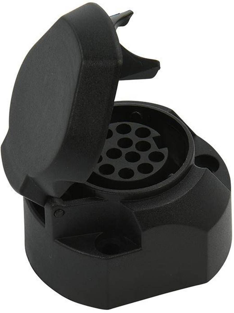 aanhangwagendirect Stekkerdoos Jaeger 13 polig met micro switch
