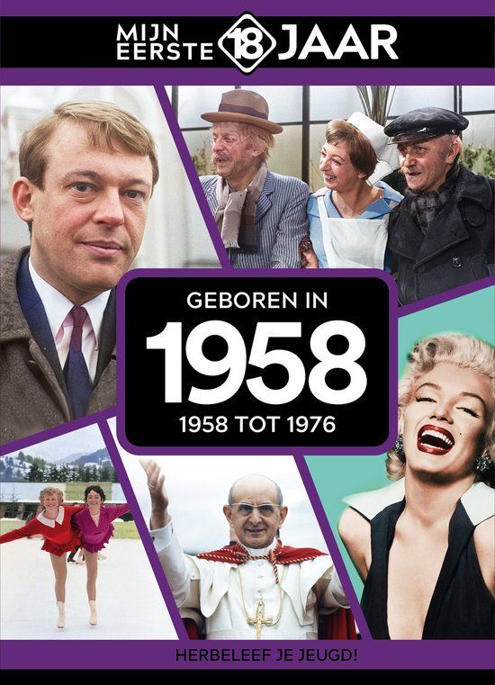 Geboren Mijn eerste 18 jaar - Geboren in 1958 - CD