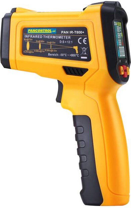 Pancontrol PAN IR-T800+ Professionele infrarood thermometer -50°C - +800°C