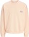 JACK&JONES JORMENTON TYPO SWEAT CREW NECK Heren Peach Melba M