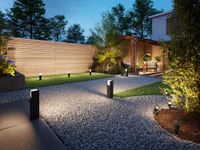 Philips Hue Philips Utrecht Sokkellamp/Padverlichting 6W Antraciet IP44 Laagspanning