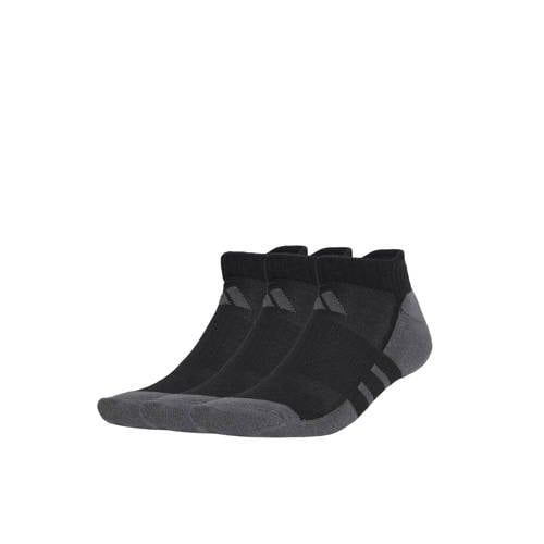 adidas uniseks-volwassene Essentials Climacool Low Cut 3Pp Socks, Black/Grey Six, 37-40