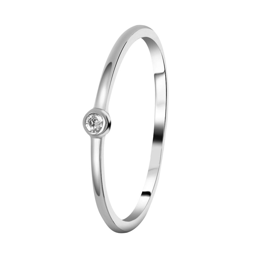 Lucardi Lucardi Ring Zilver - zilverkleurig Ringen Dames