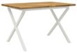 Acacia table à manger massif 120 x 70 x 75 cm