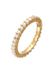 Elli Ring Dames Band Memoire Glazen Kralen 925 Sterling Zilver Ring