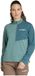 Adidas Terrex Multi Climacool Half Rits Lange Mouw T-shirt Groen M Vrouw