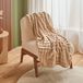 JJA Zephy-plaid 180 x 230 cm, beige imitation fourrure