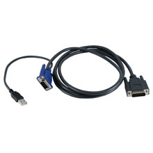 Avocent 12’ USB, VGA SwitchView SC100 & 200 series cable