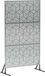 vidaXL Privacyscherm 100 x 50 x 180 cm Gegalvaniseerd staal zilver