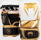 Venum Challenger 3.0 MMA Sparring Handschoenen WIT/ZWART/GOUD - S