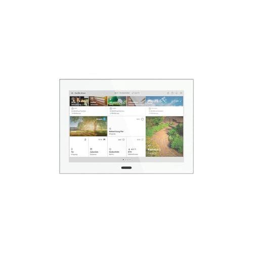 Busch-Jaeger Busch-SmartTouch® 10" Wi-Fi Glas wit/roestvrijstaal (ST/U10.1.11-811)