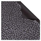 folia 20101 Designpapier Premium, 10 vellen Wildlife zwart, 50 x 70 cm, 90 g/m²