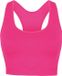 Skinnifit Haut court de sport pour femme SF235 - Rose fluo - L