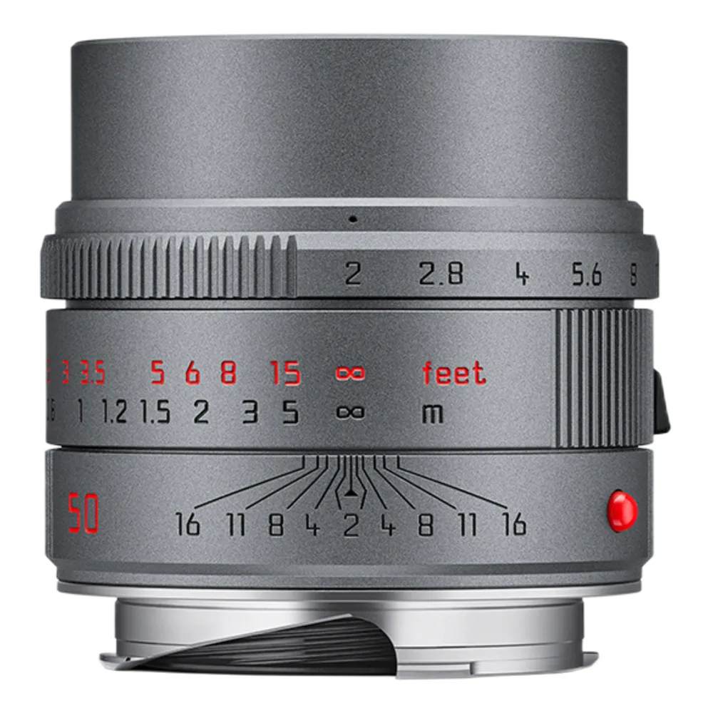 Leica APO-SUMMICRON-M 50mm f/2 ASPH. - Metal Gray Paint Finish