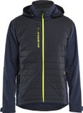 Blåkläder Hybride Werkjas 47432513 - Heren - Donker Marineblauw/High Vis Geel