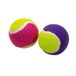 Love Story Love Story, set van 2 mini-tennisballen, D4 cm, pruimenroze