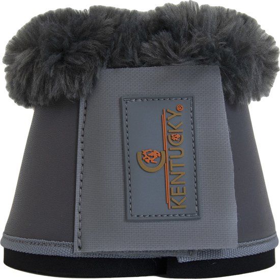 Kentucky Sheepskin Lederen Springschoenen - Grijs - Maat L