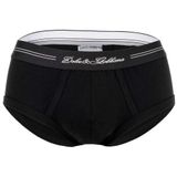 DOLCE & GABBANA Slip zwart / wit
