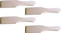 Spatules en bois pour raclette / grillades - 15 cm - bois