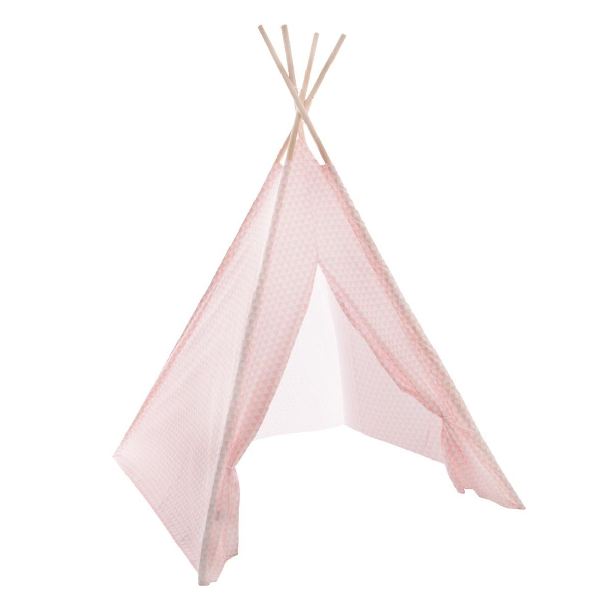 Atmosphera Tipi Speeltent - Roze - 120x120x160cm - Wigwam
