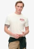 Superdry Tokyo T-shirt met print Heren Off White L