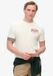 Superdry Tokyo T-shirt met print Heren Off White L