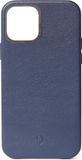 DECODED Housse arrière en cuir - iPhone 12 Mini - Bleu foncé