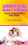 Ty Unofficial Niall Horan Trivia Slumber Party Quiz Game Volume 2