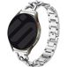 Strap-it Samsung Bracelet chaîne acier Samsung Galaxy Watch 6 Classic 47mm (argent)
