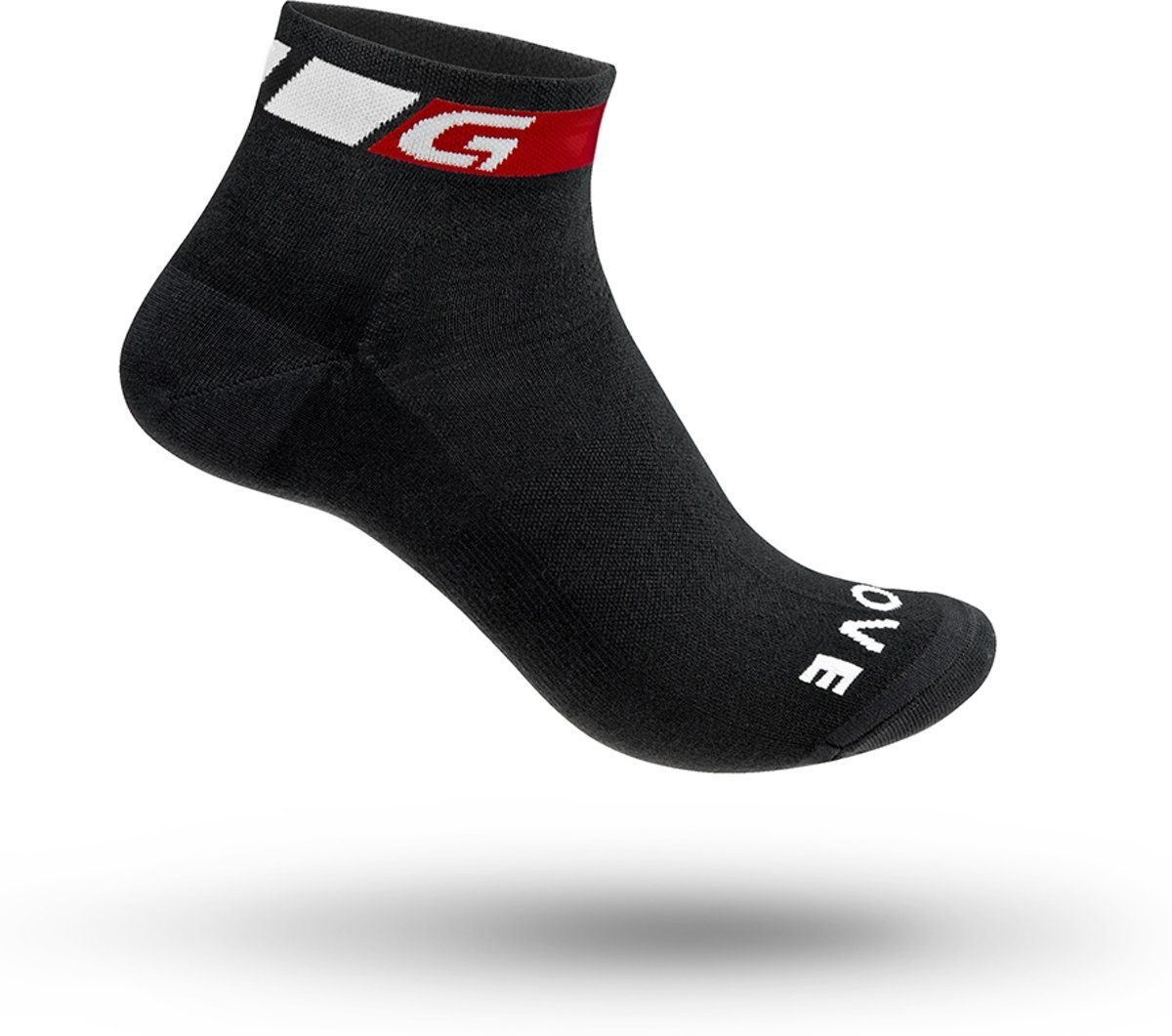 GripGrab Classic Low Cut Fietssokken Maat S Zwart