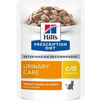 Hill's Prescription Diet c/d Multicare Urinary Care Gevogelte 24x85 g