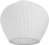 Anne Light Home Lampenkap K45981S Ø17cm - Witte Textiele Lampenkap voor E27 Fittingen