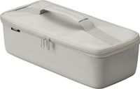 Yamazaki 1850 TOWER Tool Bag with Divider, grey, Polyester/EVA Resin/Polypropylene/Polyethylene, 36 x 16 x 11 cm