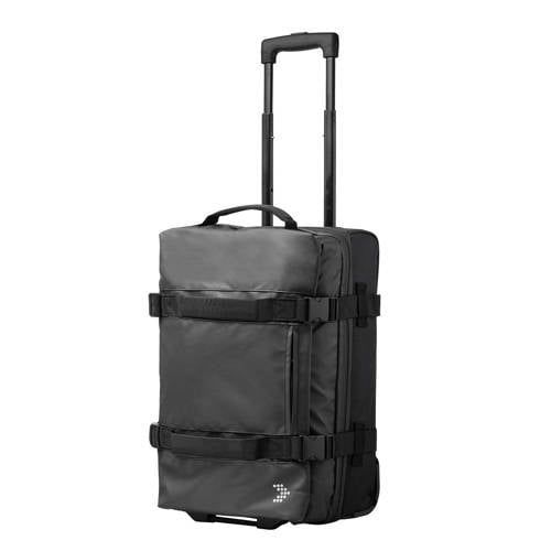 Travelbags The Base Wheeled Cabin Duffle black - Softcase - Handbagage 40 t/m 56 cm - 43 l - Polyester - Unisex - Black