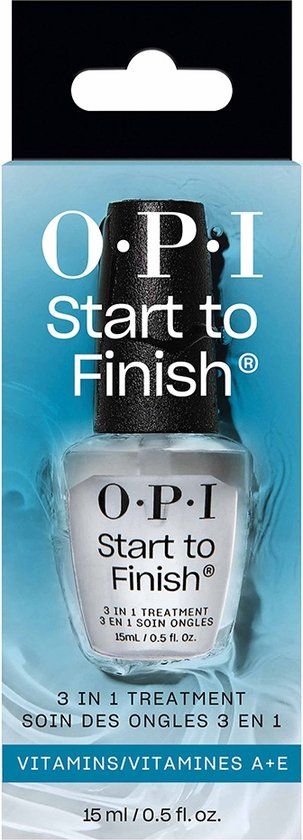 OPI Start To Finish Base & Top Coat 15ml - Nagellak - Transparant