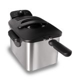 Inventum GF431S - Frituurpan - 3L - 2200W - Zwart/RVS