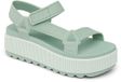 Reef Water Rem Higher Platform Sandalen Grün EU 38 1/2 Vrouw
