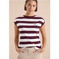 Cecil Shirt met strepen en printdetail
