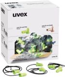 Uvex 2112101 uvex hi-com Oordoppen 24 dB Vaker te gebruiken 100 paar Limoengroen