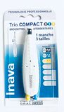 Inava Interdentale borstels Trio Compact (0,1.2) 0,6 mm - 0,8 mm - 1 mm