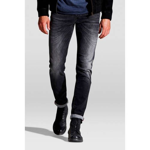 Jack & Jones JEANS INTELLIGENCE slim fit jeans JJIGLENN JJFOX Grey denim