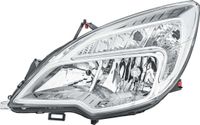 Hella Koplamp, Links, voor Opel Meriva B, tot en met 12/2013