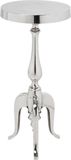 KARE DESIGN Barocco - Bijzettafel - Zilver - Metaal - 62x27x27cm
