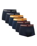 DANISH ENDURANCE Korte Boxershorts Heren Ondergoed - ultiem draagcomfort - 6 pack - Meerkleurig - Maat 3XL