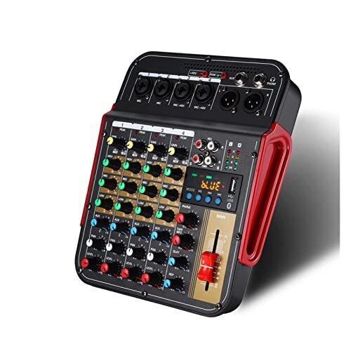 NLBN Professionele audiomixer MXI6 6kanaals mixer Outdoor Conference