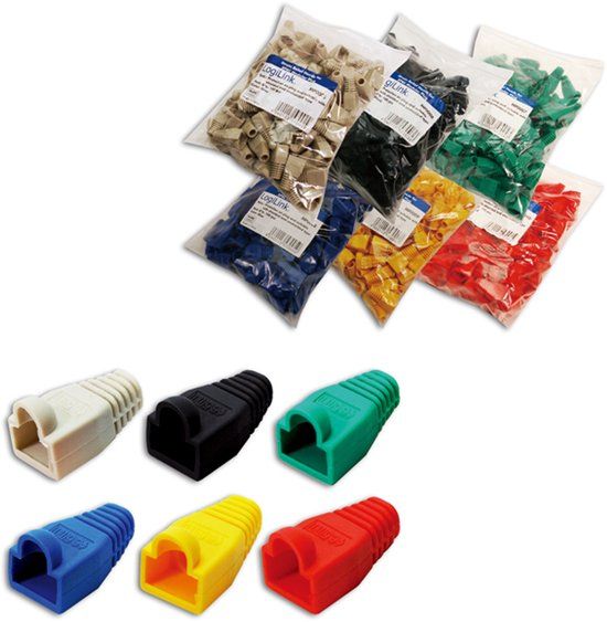 2direct LogiLink RJ45 Tule Blauw 100 stuks 6mm